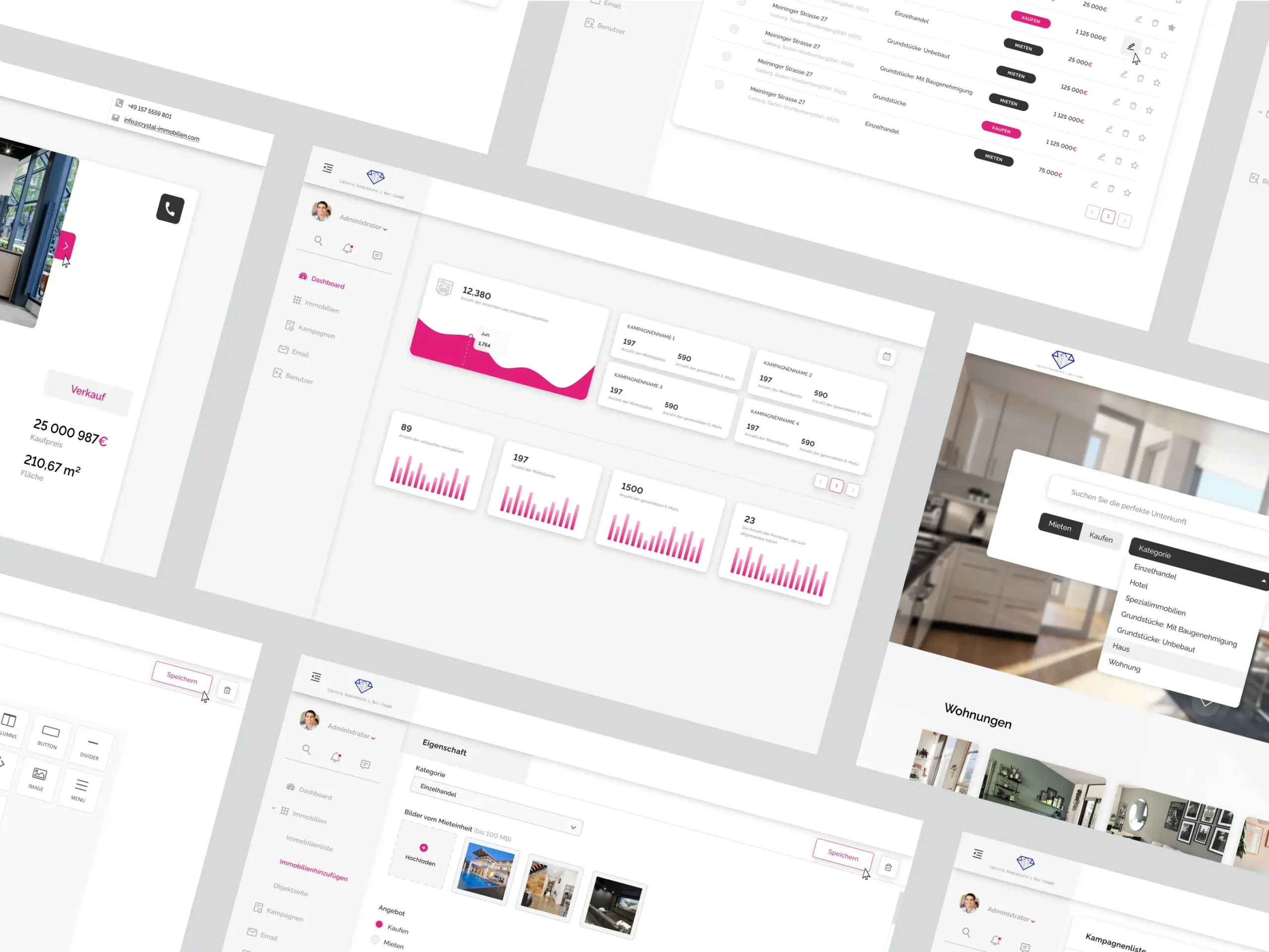 Crystal Immobilien banner