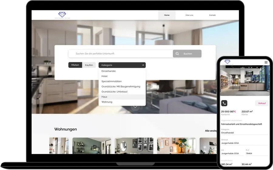 CrystalImmobilien card