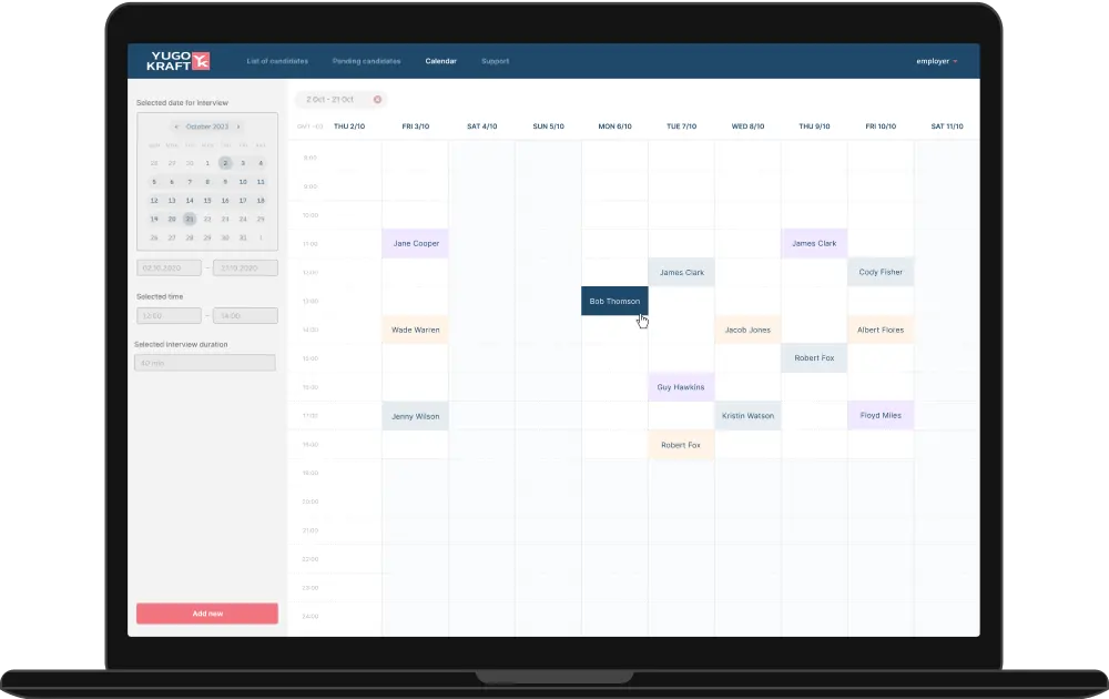 YugoKraft Events calendar