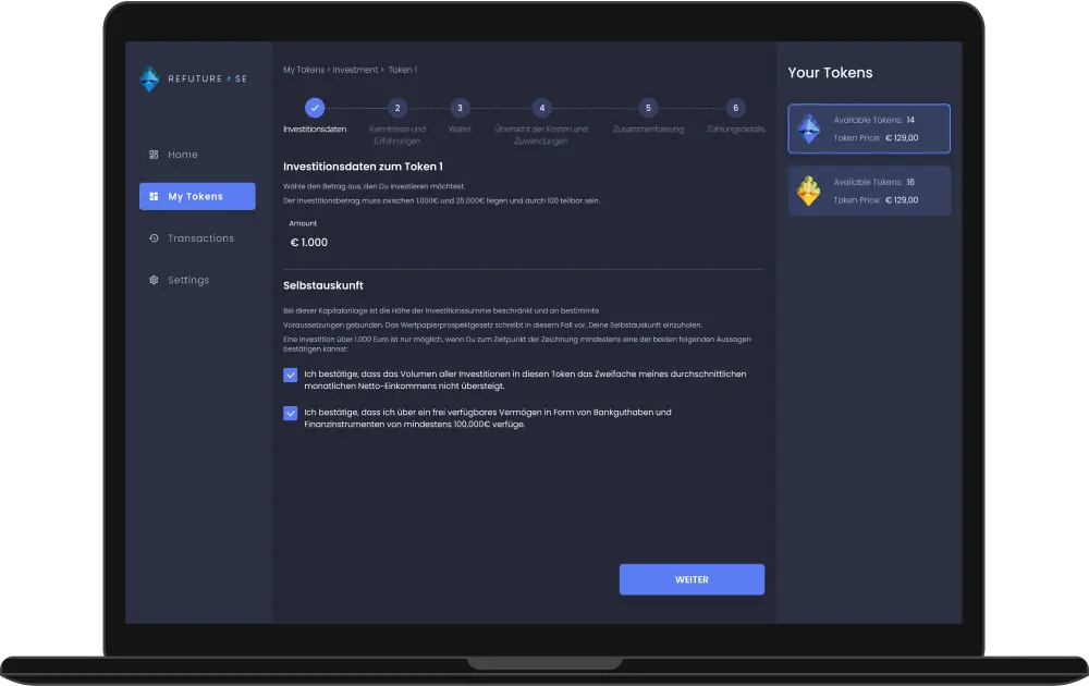 Refuture Legal issues