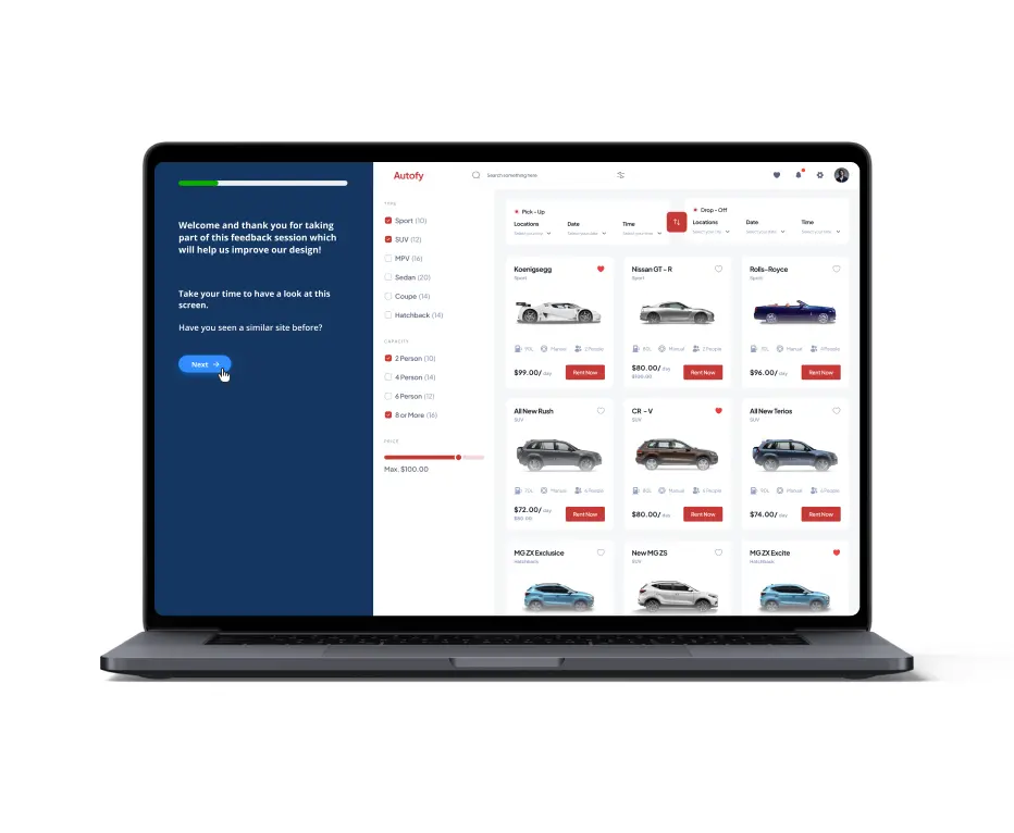 User experience research