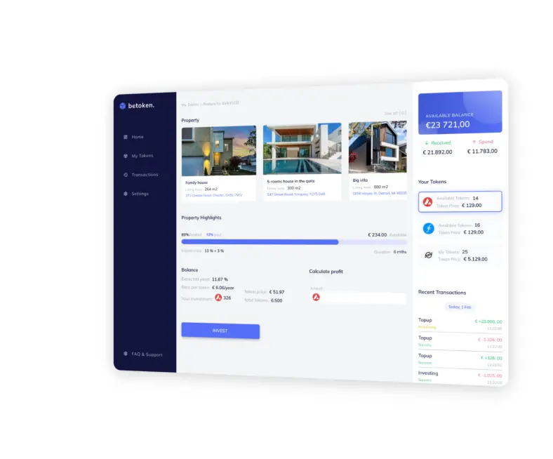 Tokenization platforms