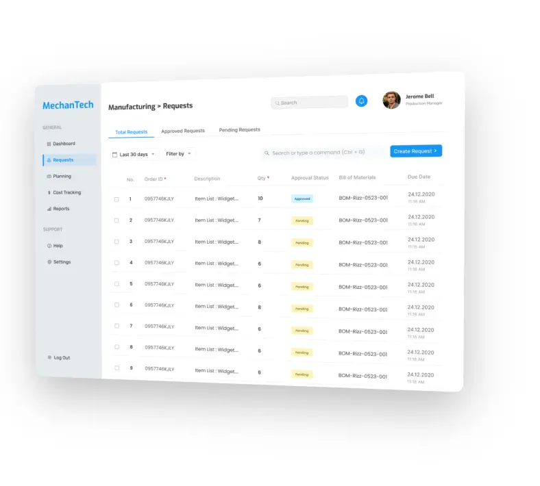 Custom Manufacturing Software
