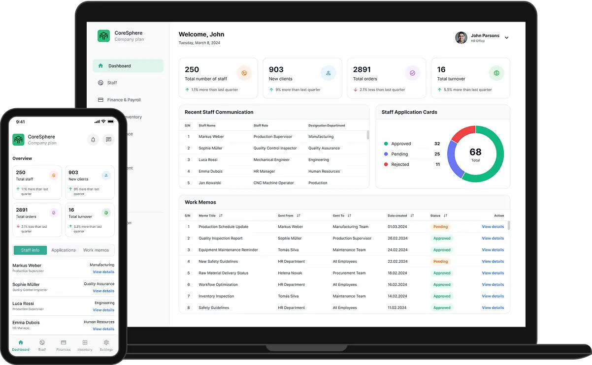 ERP system development for manufacturing industry 2